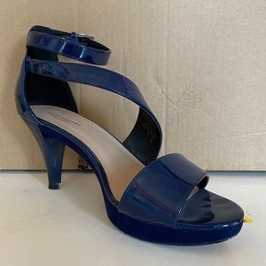 Andrew Marc NewYork Patent Leather Velvet Heels